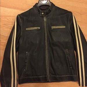 Tommy Hilfiger leather coat